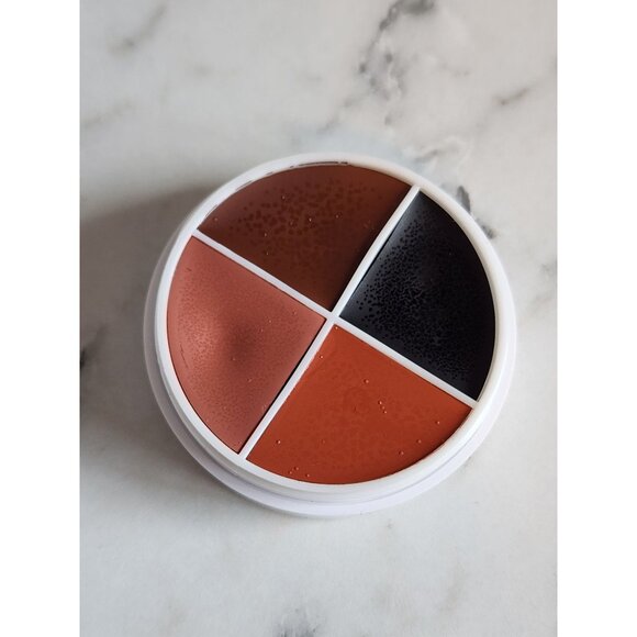 Ben Nye Creme Contour Wheel Medium-Tan TK-2 Makeup Palette 4x Colors Professiona - Picture 4 of 4